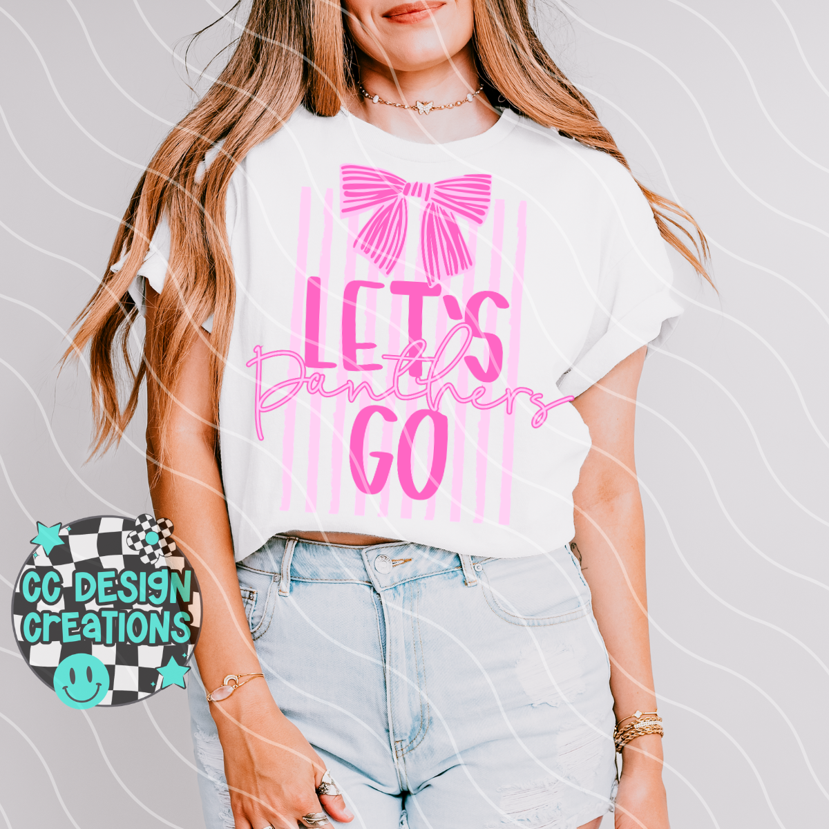 LETS GO PANTHERS PNG DIGITAL DOWNLOAD