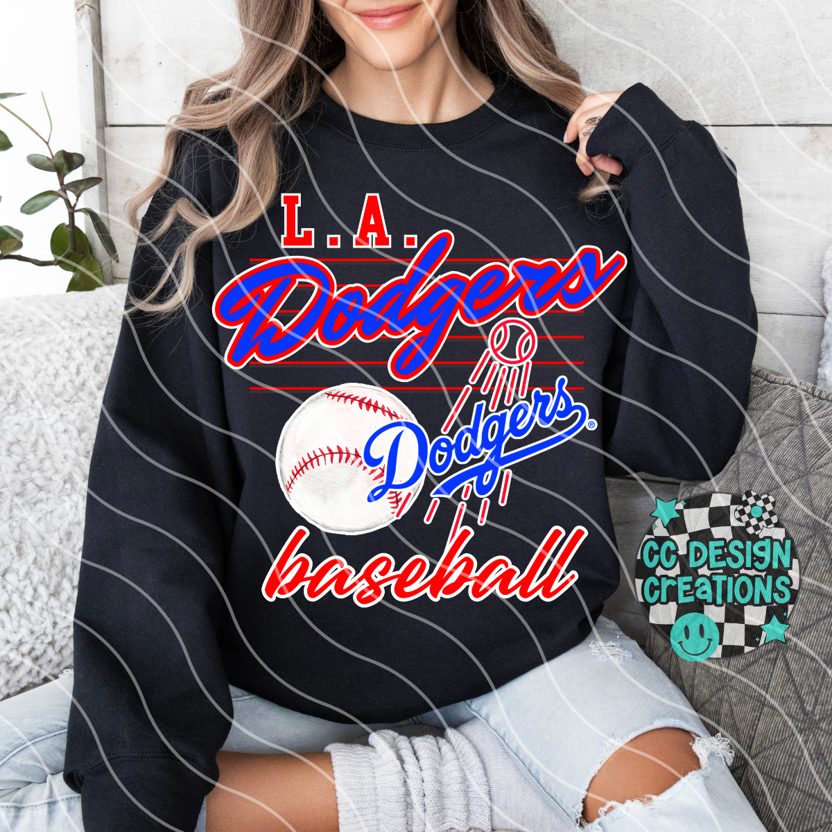 Dodgers PNG Digital Download
