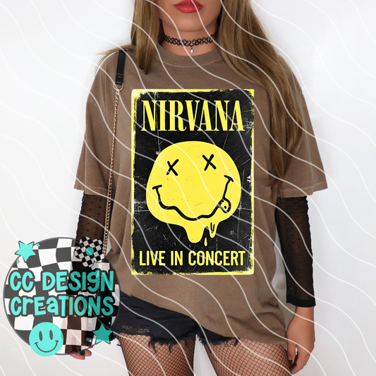 Nirvana PNG Digital Download