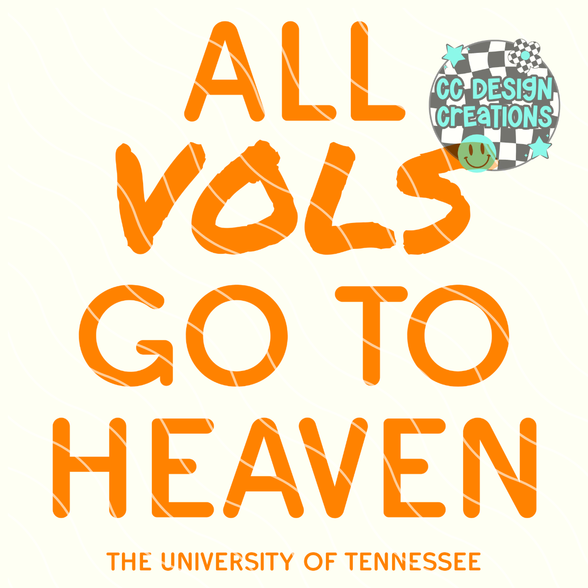 All Vols Go To Heaven PNG Digital Download