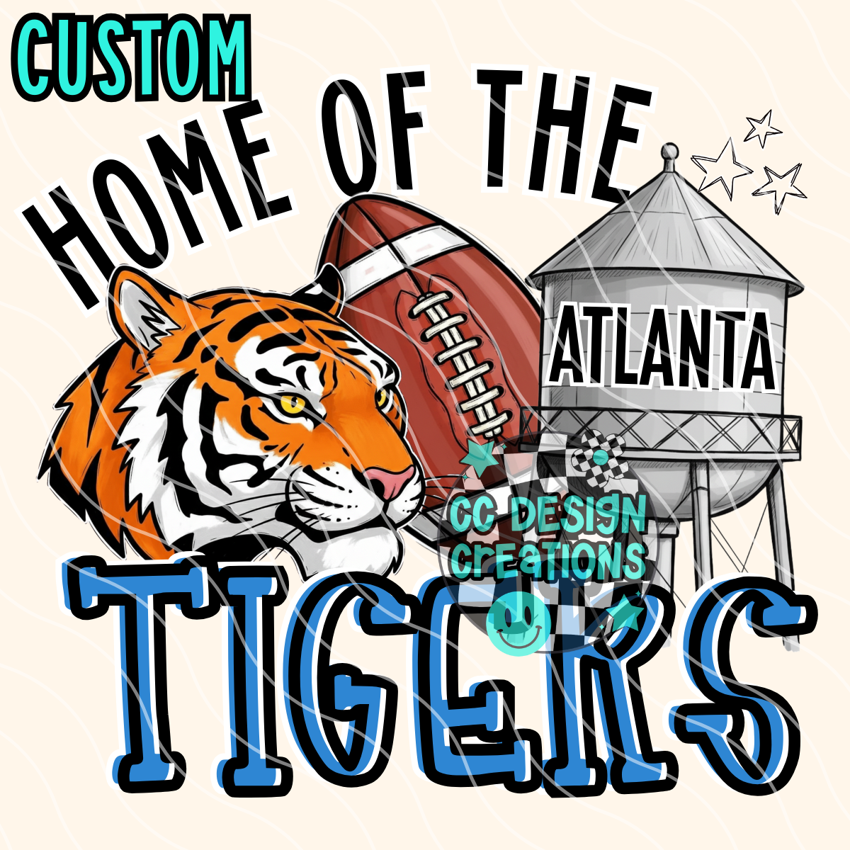 CUSTOM School Pride PNG Digital Download (SPORT, BAND OR CHEER)