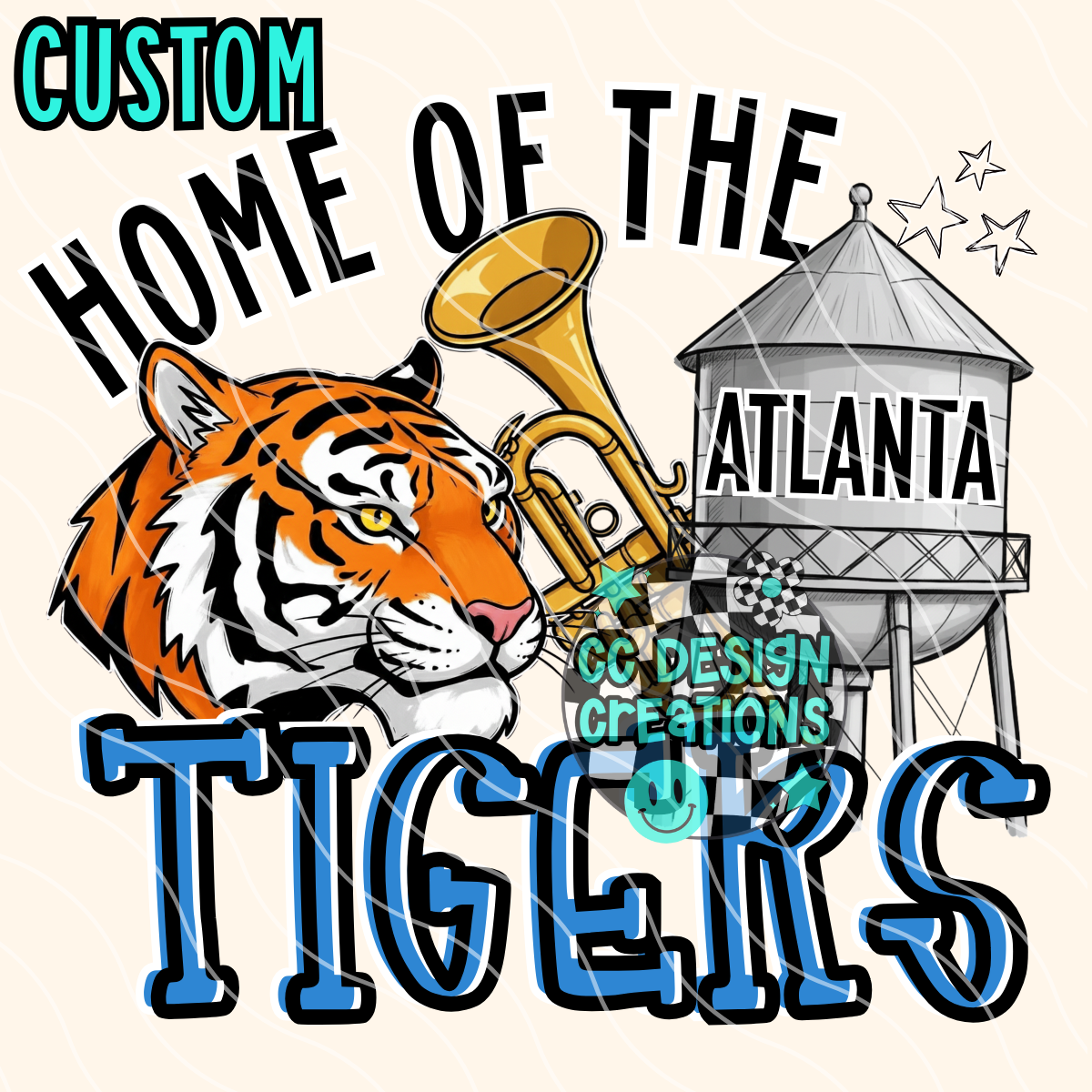 CUSTOM School Pride PNG Digital Download (SPORT, BAND OR CHEER)