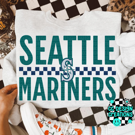 Mariners Retro PNG Digital Download