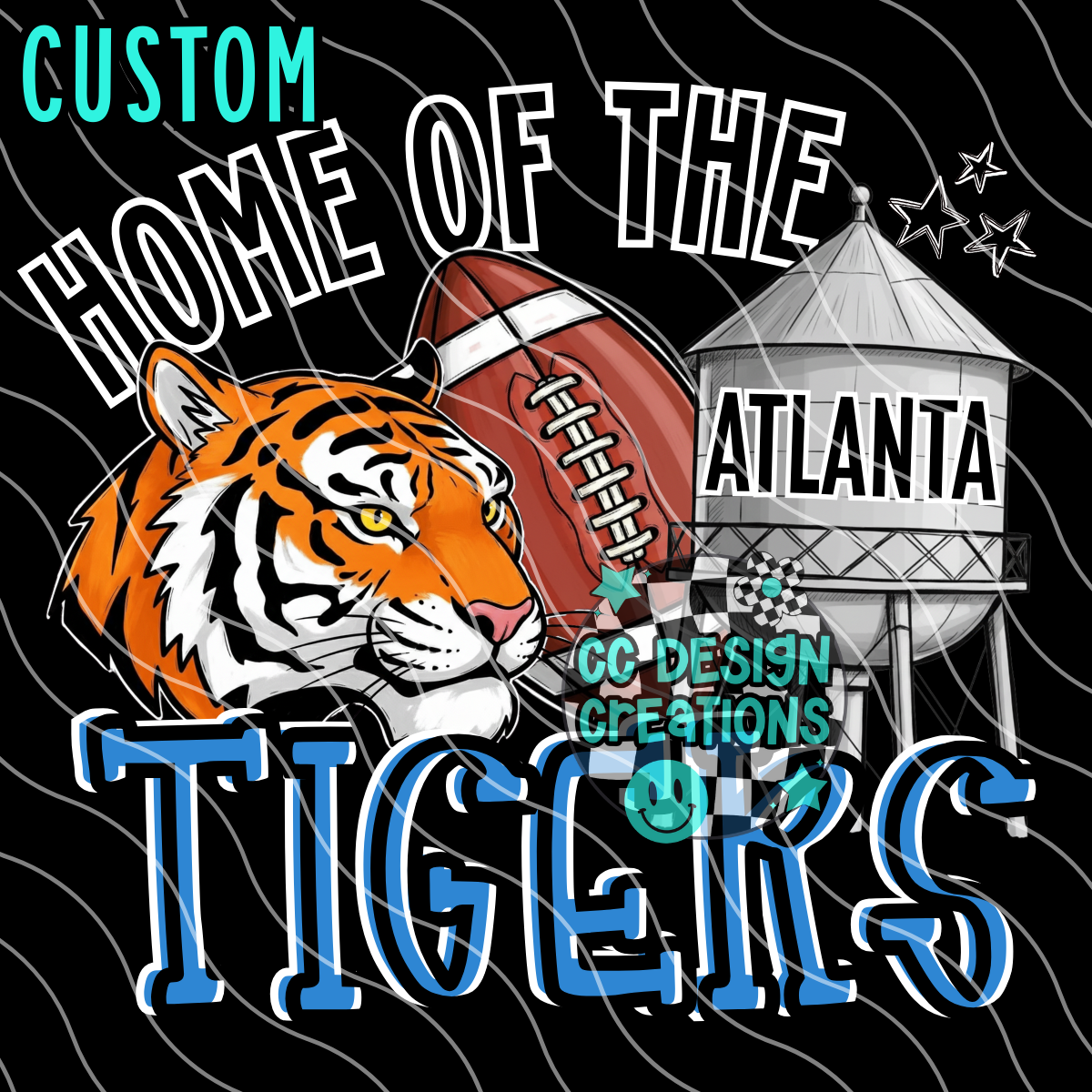 CUSTOM School Pride PNG Digital Download (SPORT, BAND OR CHEER)