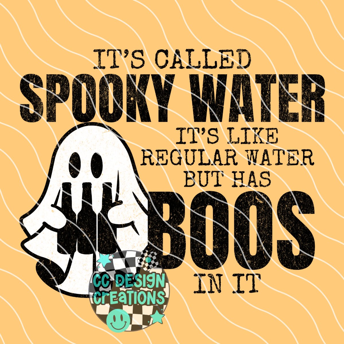 Spooky Water PNG Digital Download