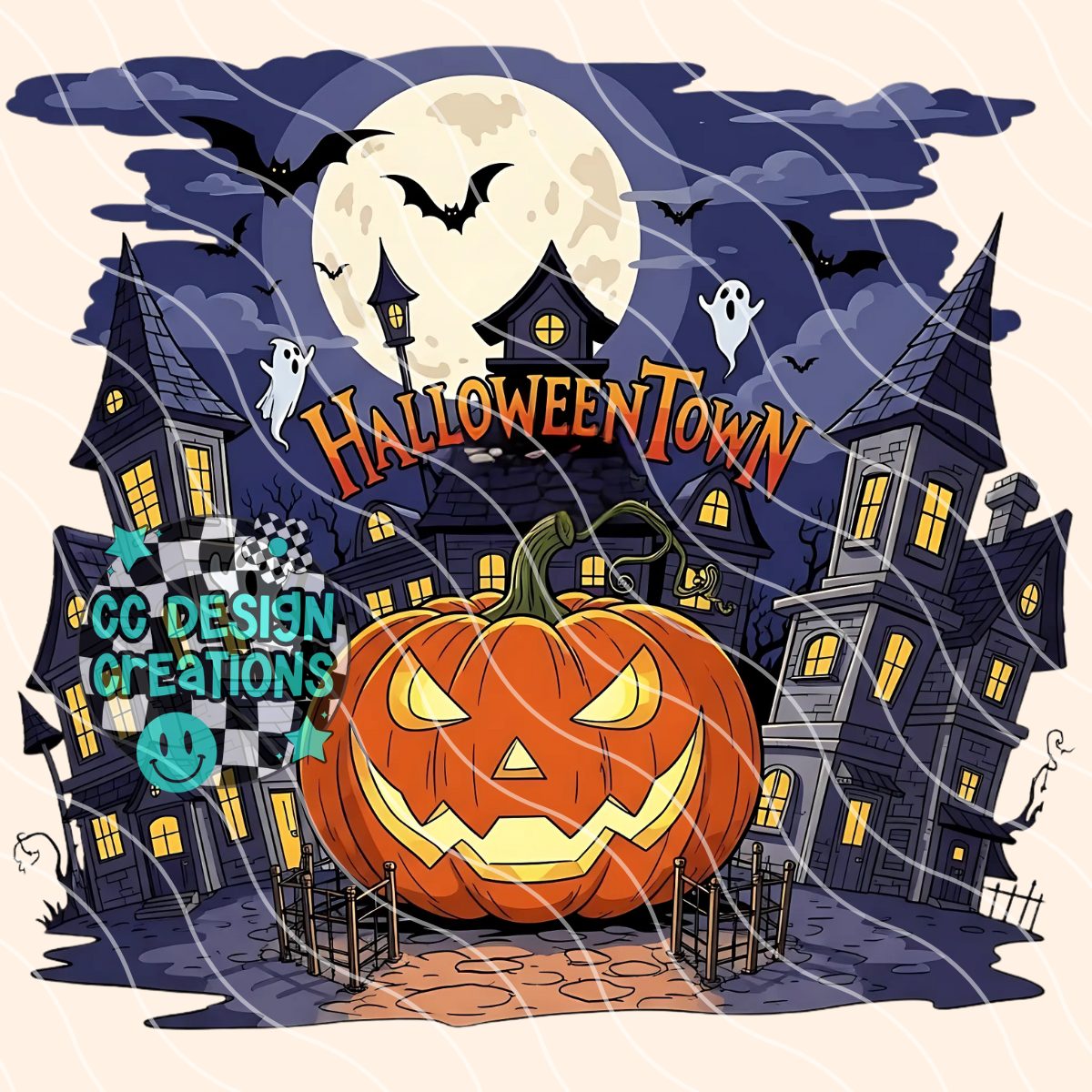 Halloweentown PNG Digital Download