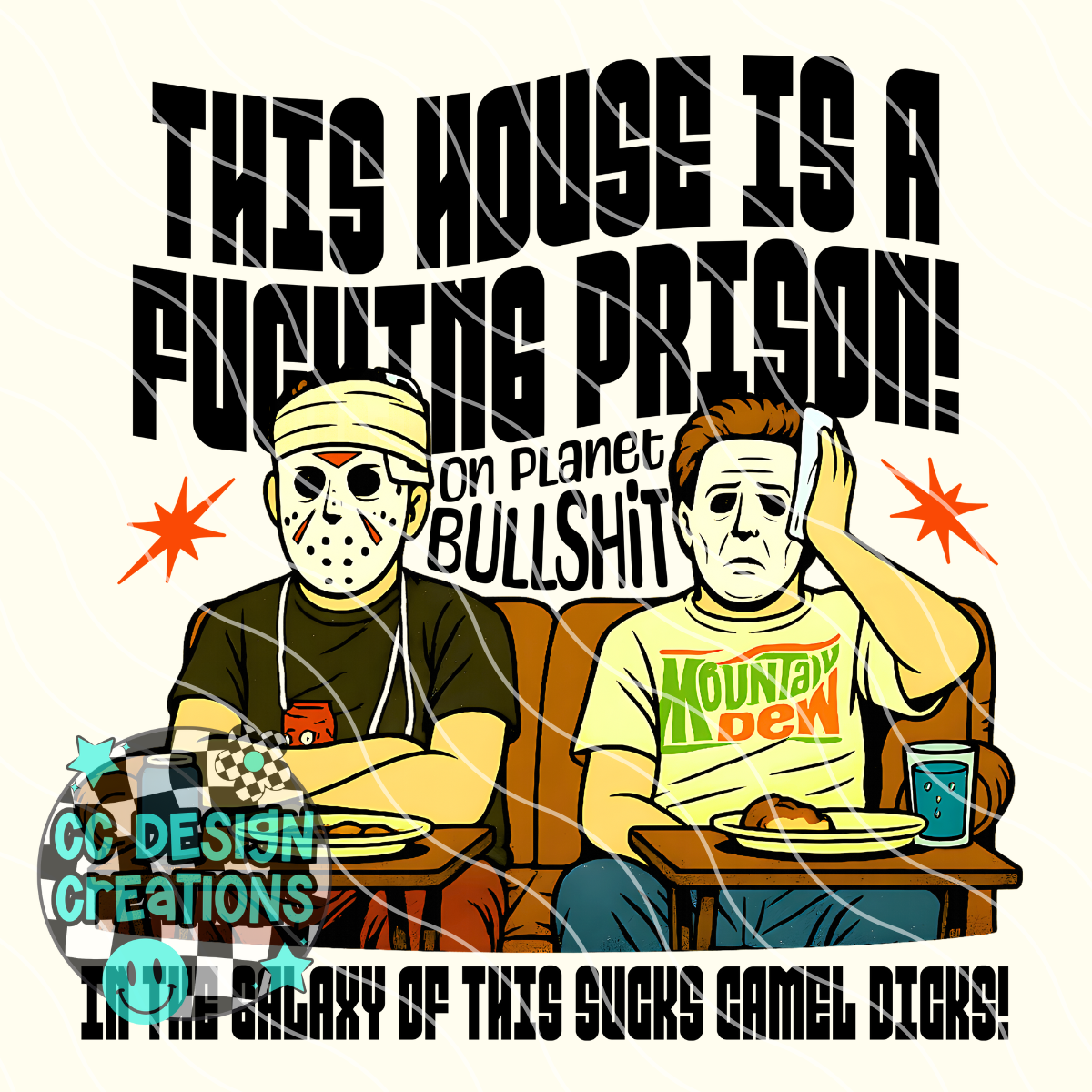 Step Bros Prison PNG Digital Download