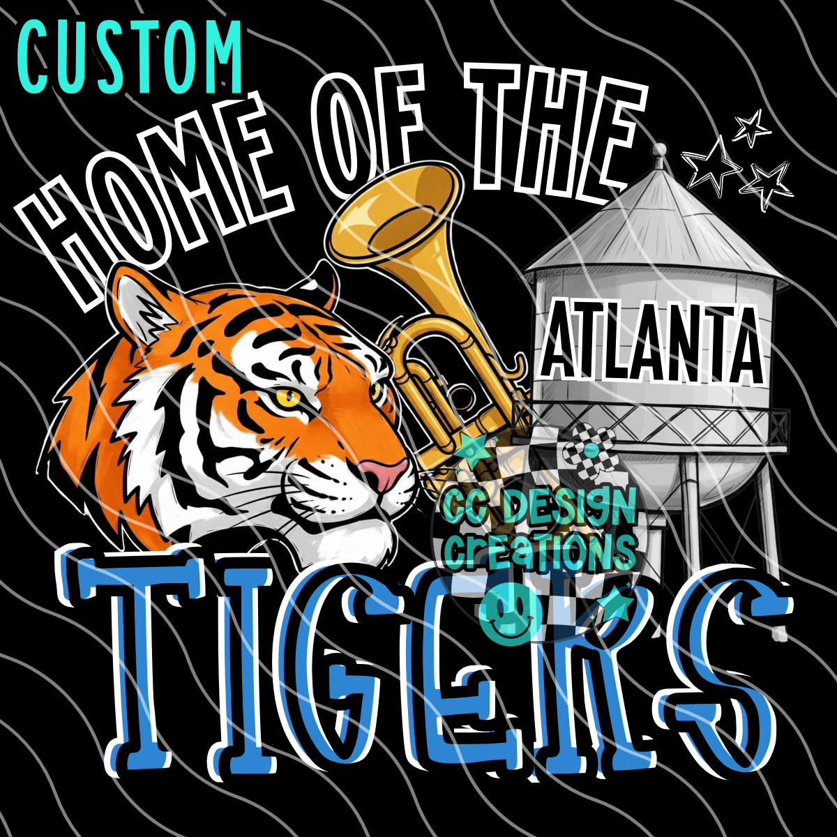 CUSTOM School Pride PNG Digital Download (SPORT, BAND OR CHEER)
