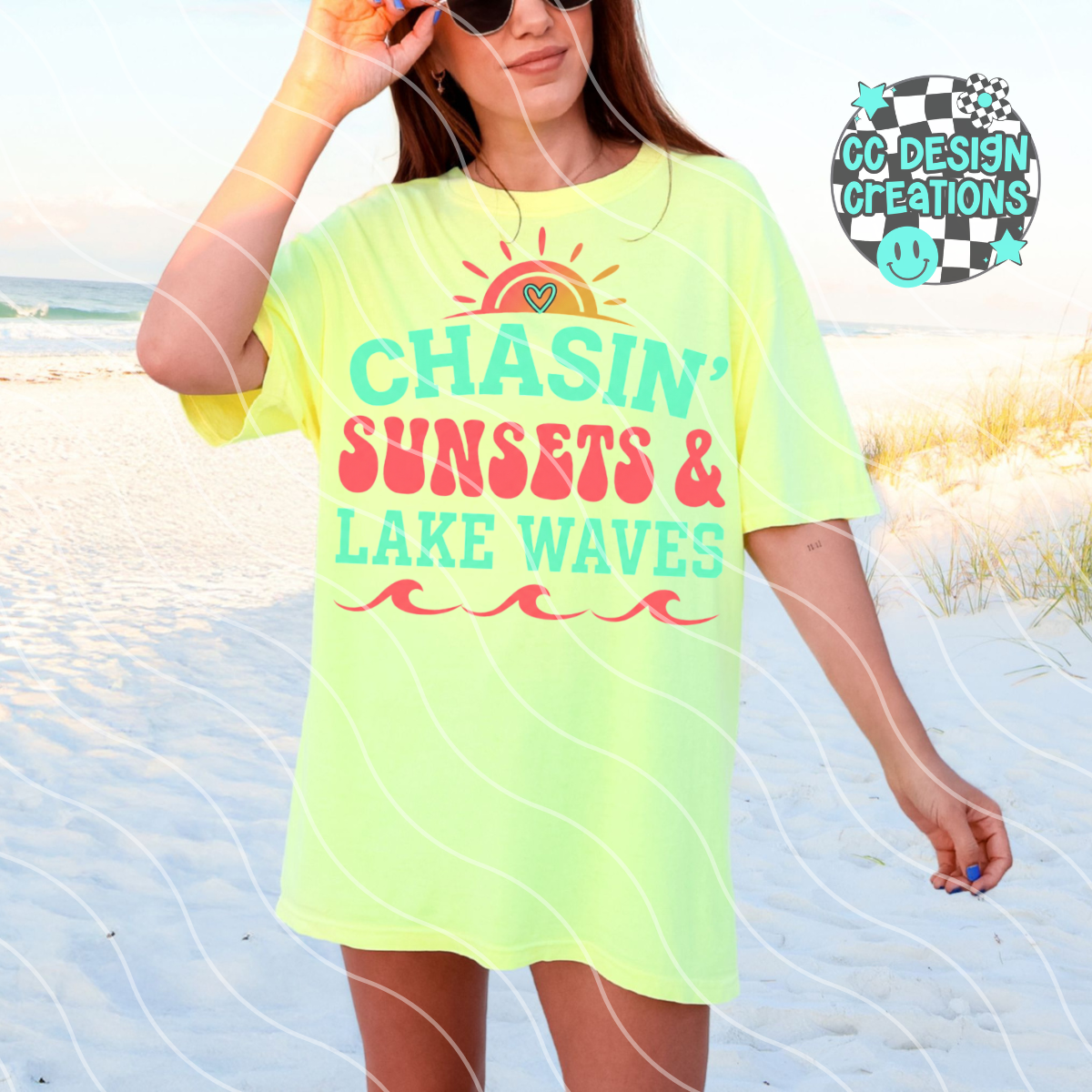 Chasin Sunsets PNG Digital Download