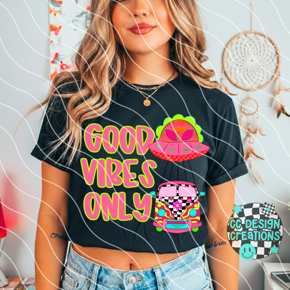 Good Vibes PNG Digital Download