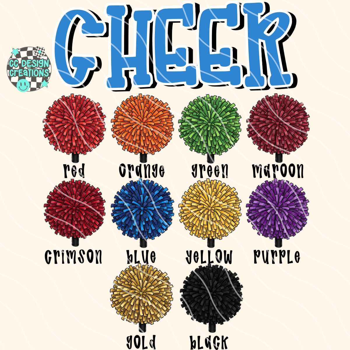 CUSTOM School Pride PNG Digital Download (SPORT, BAND OR CHEER)