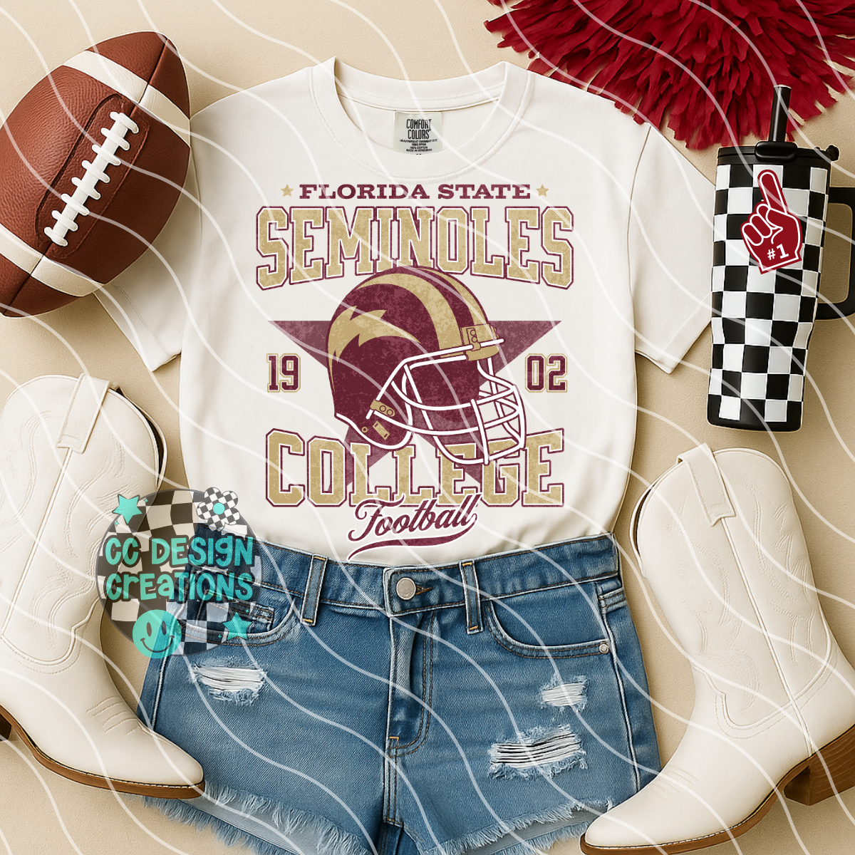 Retro All Star Football Bundle PNG Digital Download (25 Designs)