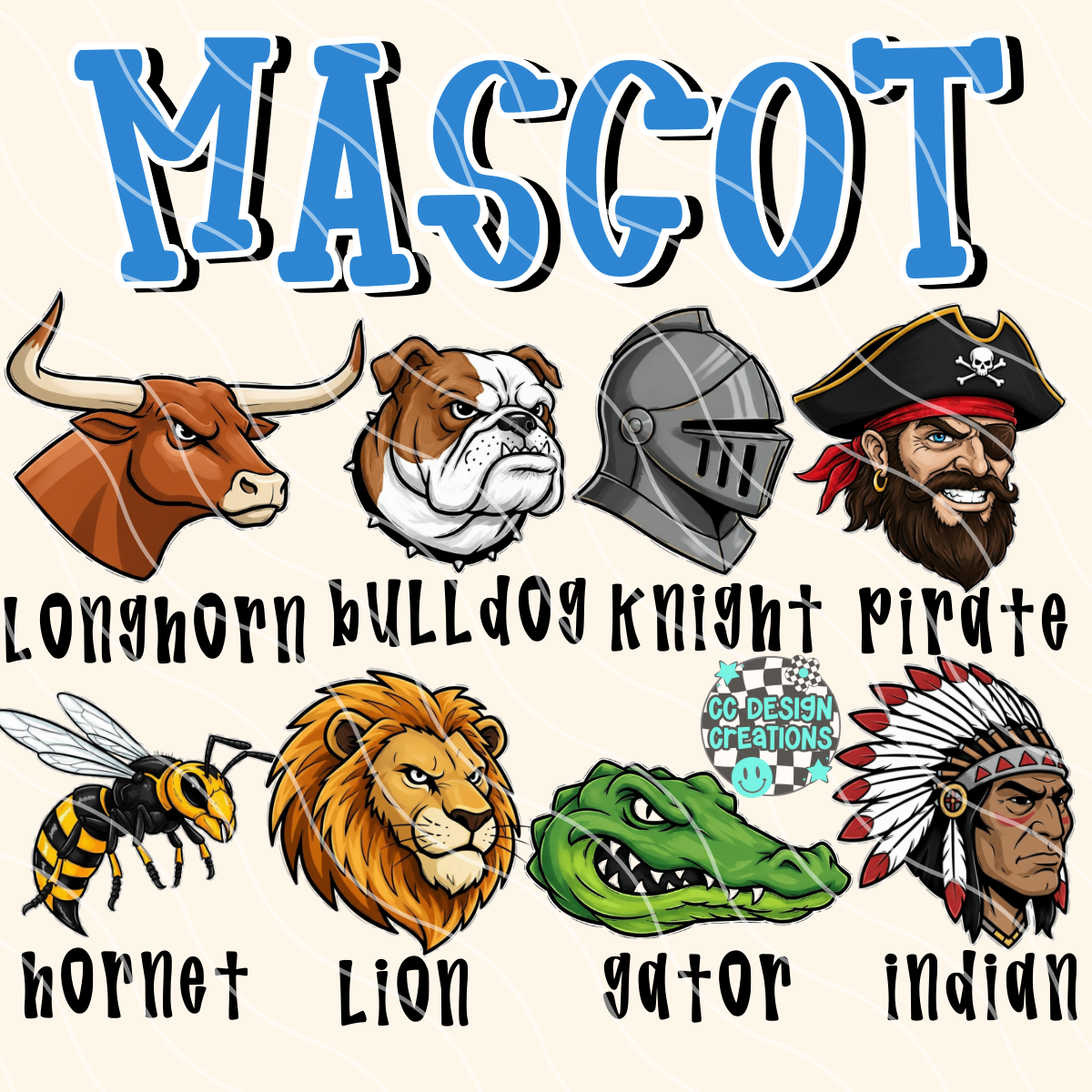 CUSTOM School Pride PNG Digital Download (SPORT, BAND OR CHEER)