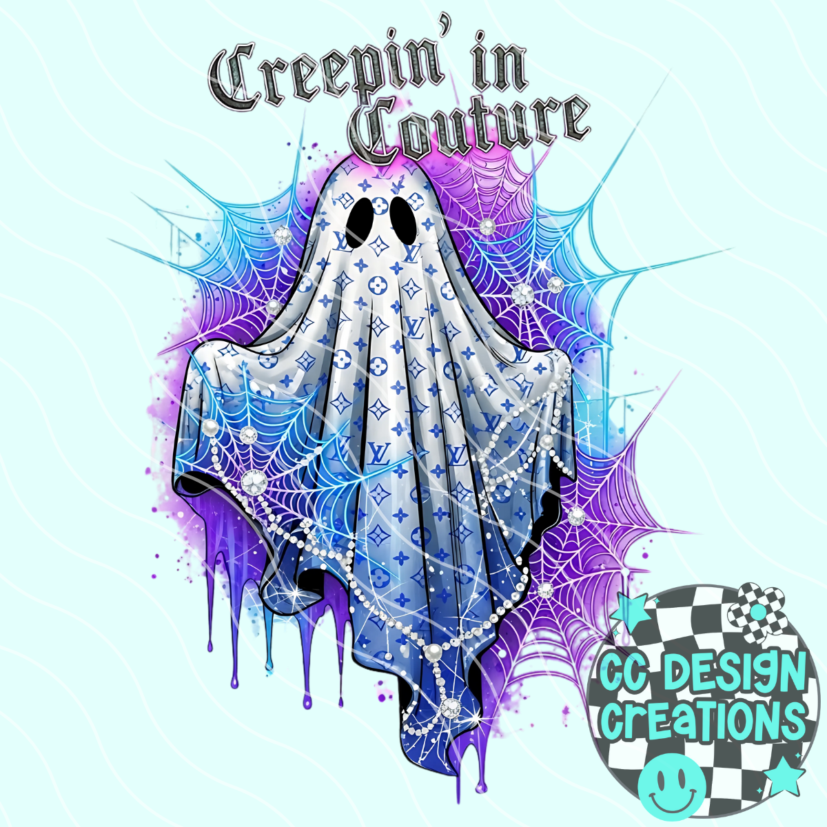 Creepin In Couture PNG Digital Download