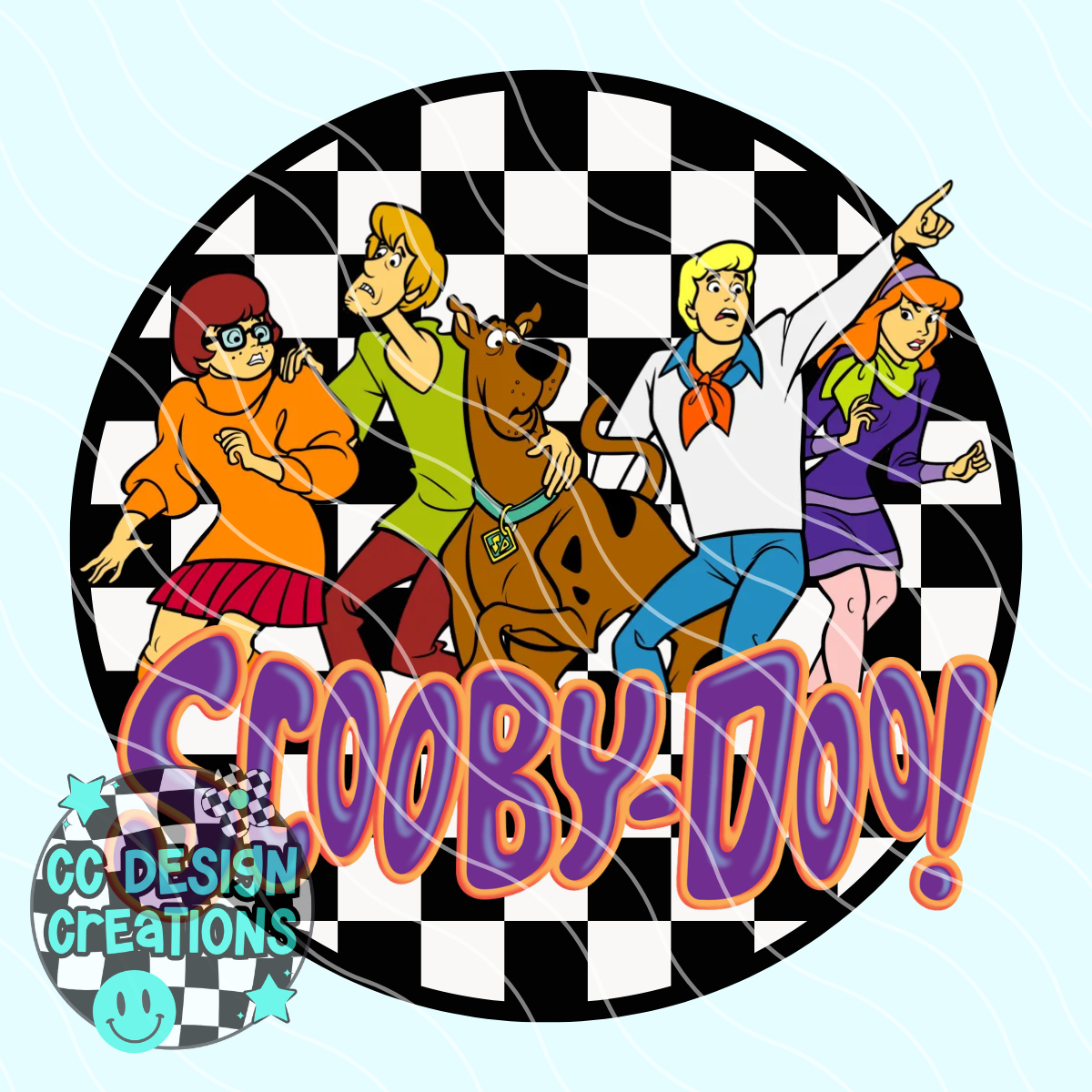 Scooby Retro Cartoon PNG Digital Download