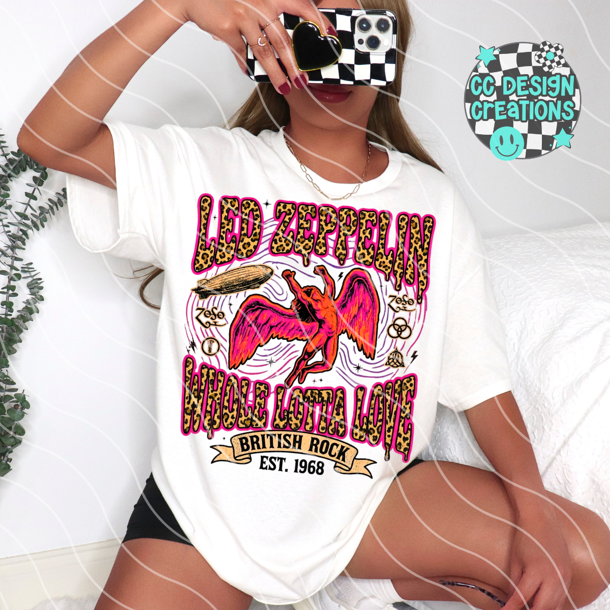 Led Zep plin PNG Digital Download