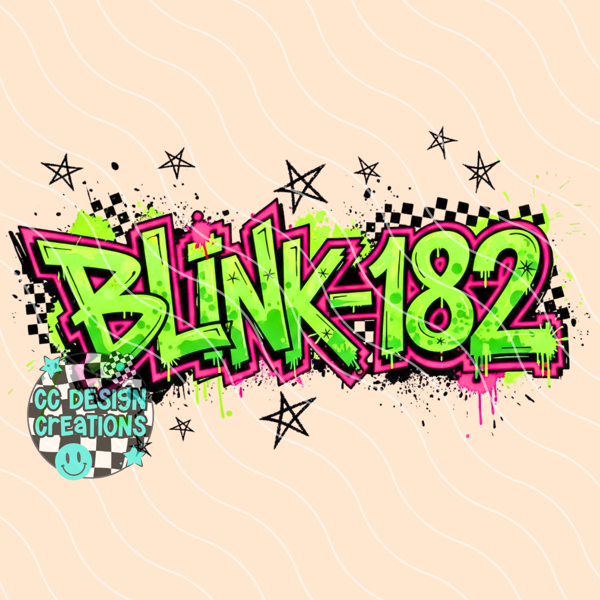Blink 1 8 2 Grunge PNG Digital Download
