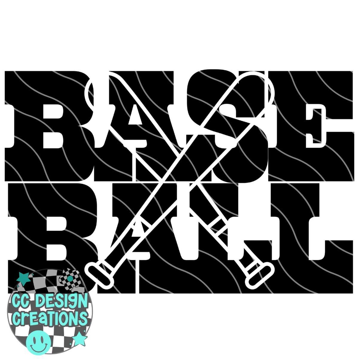 Baseball See Through PNG Digital Download