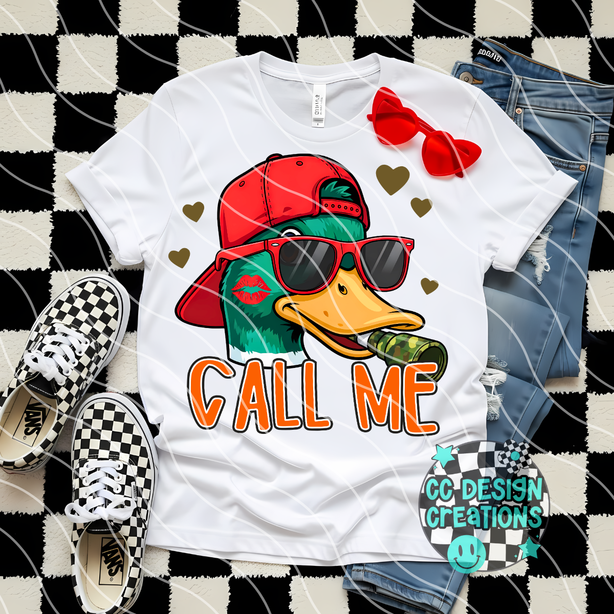 Call Me PNG Digital Download