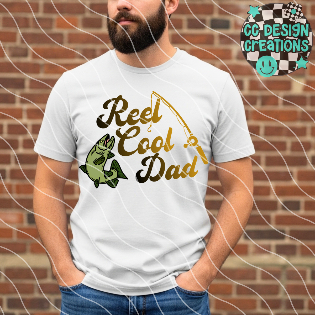 REEL COOL DAD PNG DIGITAL DOWNLOAD