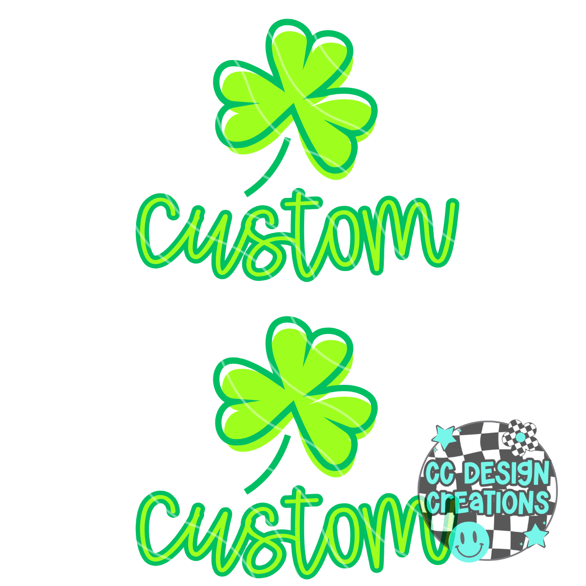 Custom One Lucky Mama TEMPLATE