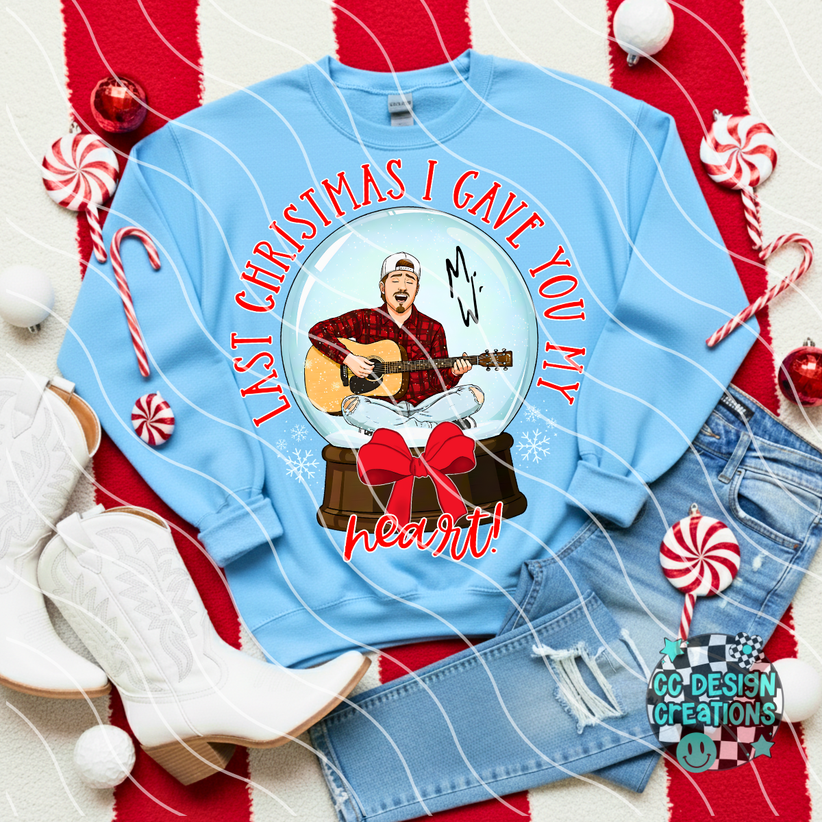 Wallen Snow Globe PNG Digital Download