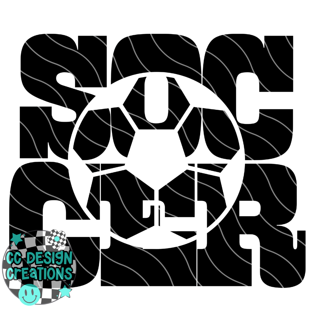 Soccer See Through PNG Digital Download