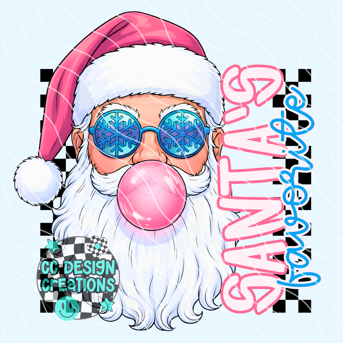 Santa's Favorite PNG Digital Download