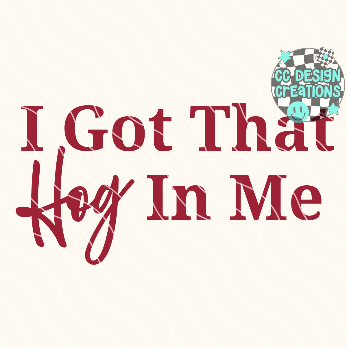 I Got That Hog In Me Arkansas PNG Digital Download