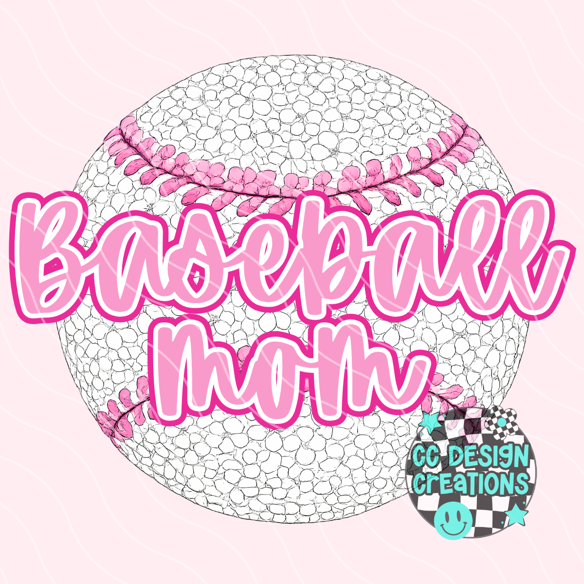 Baseball Mom PNG Digital Download