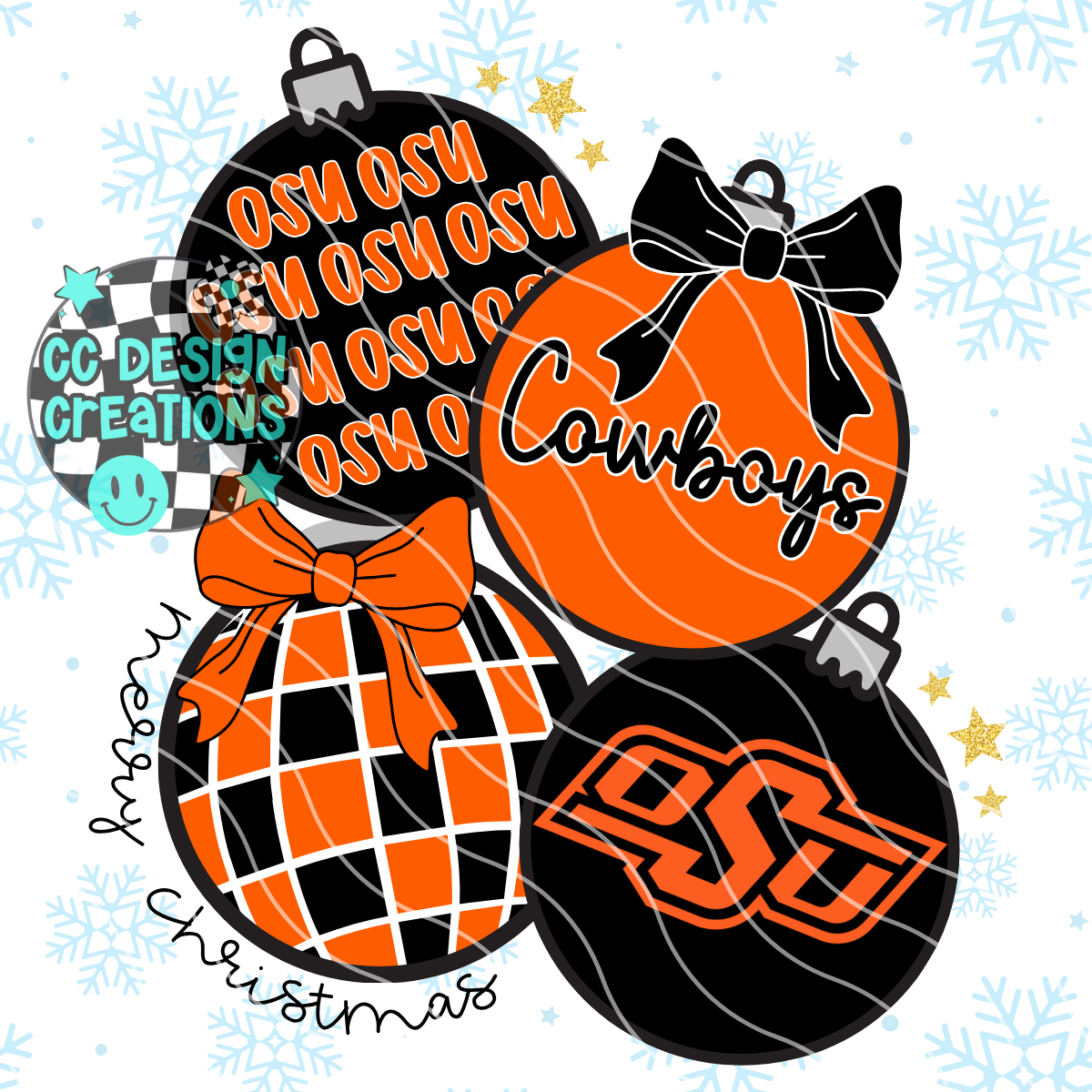 Cowboys Retro Football Christmas PNG Digital Download
