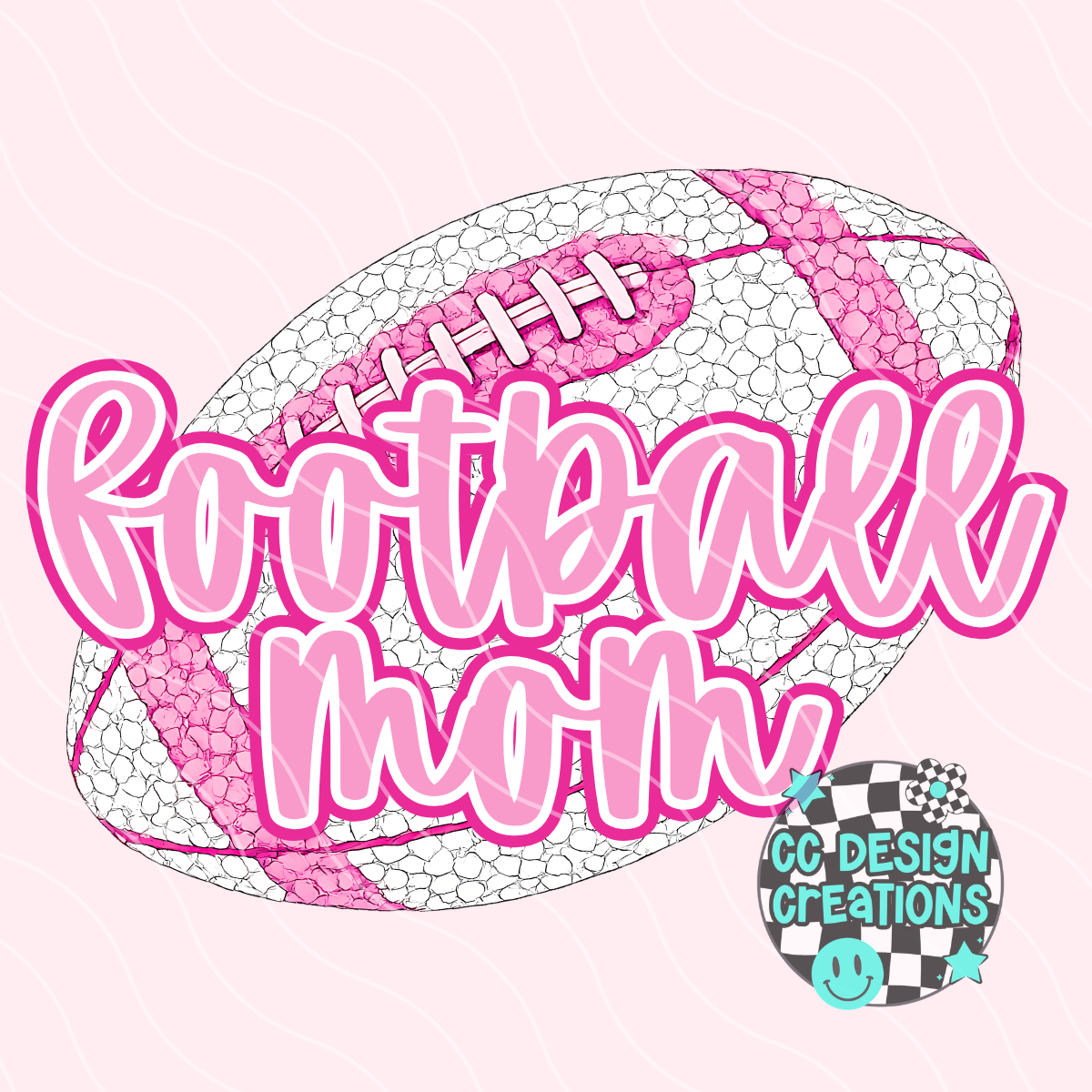 Football Mom PNG Digital Download