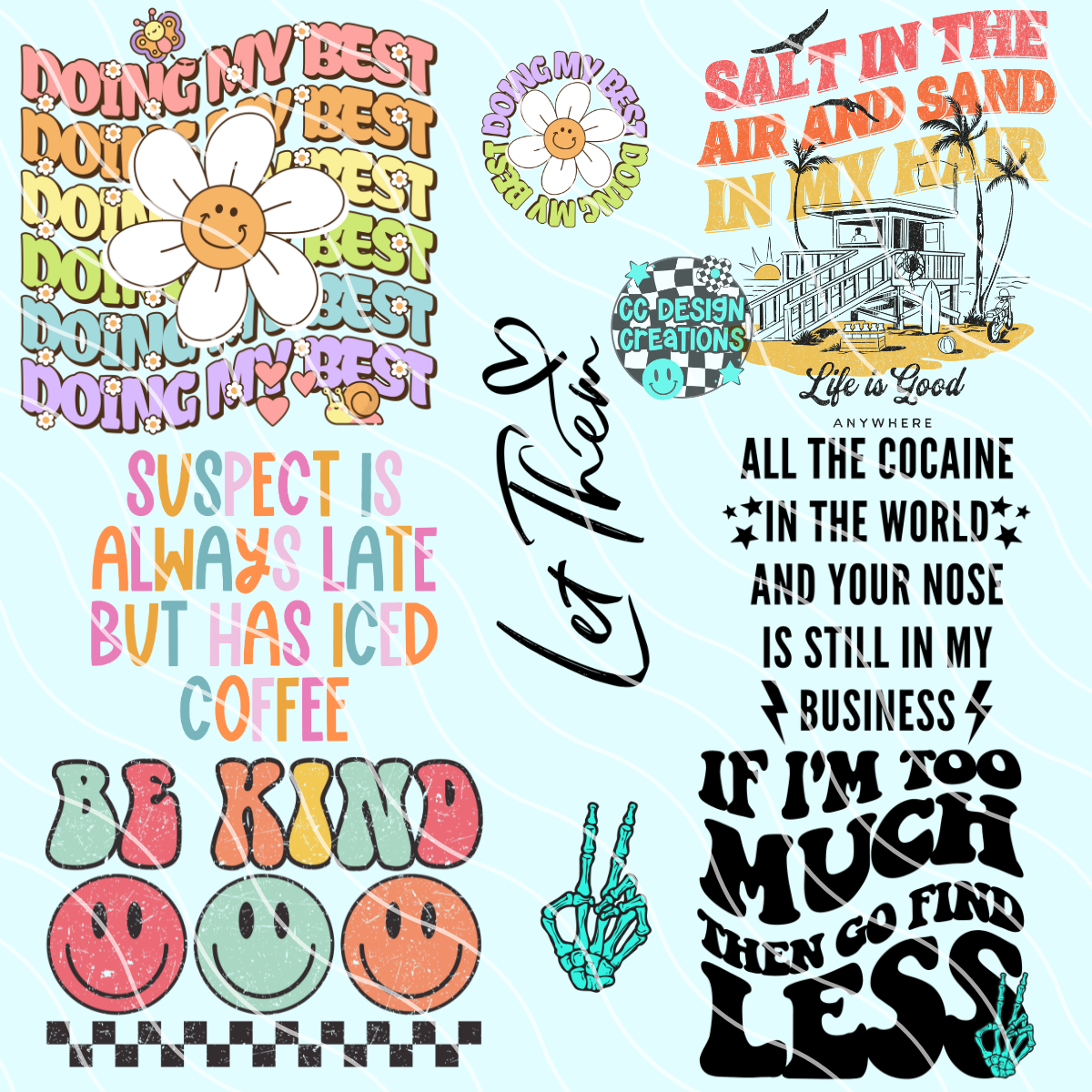 FREE DESIGN BUNDLE PNG Digital Download
