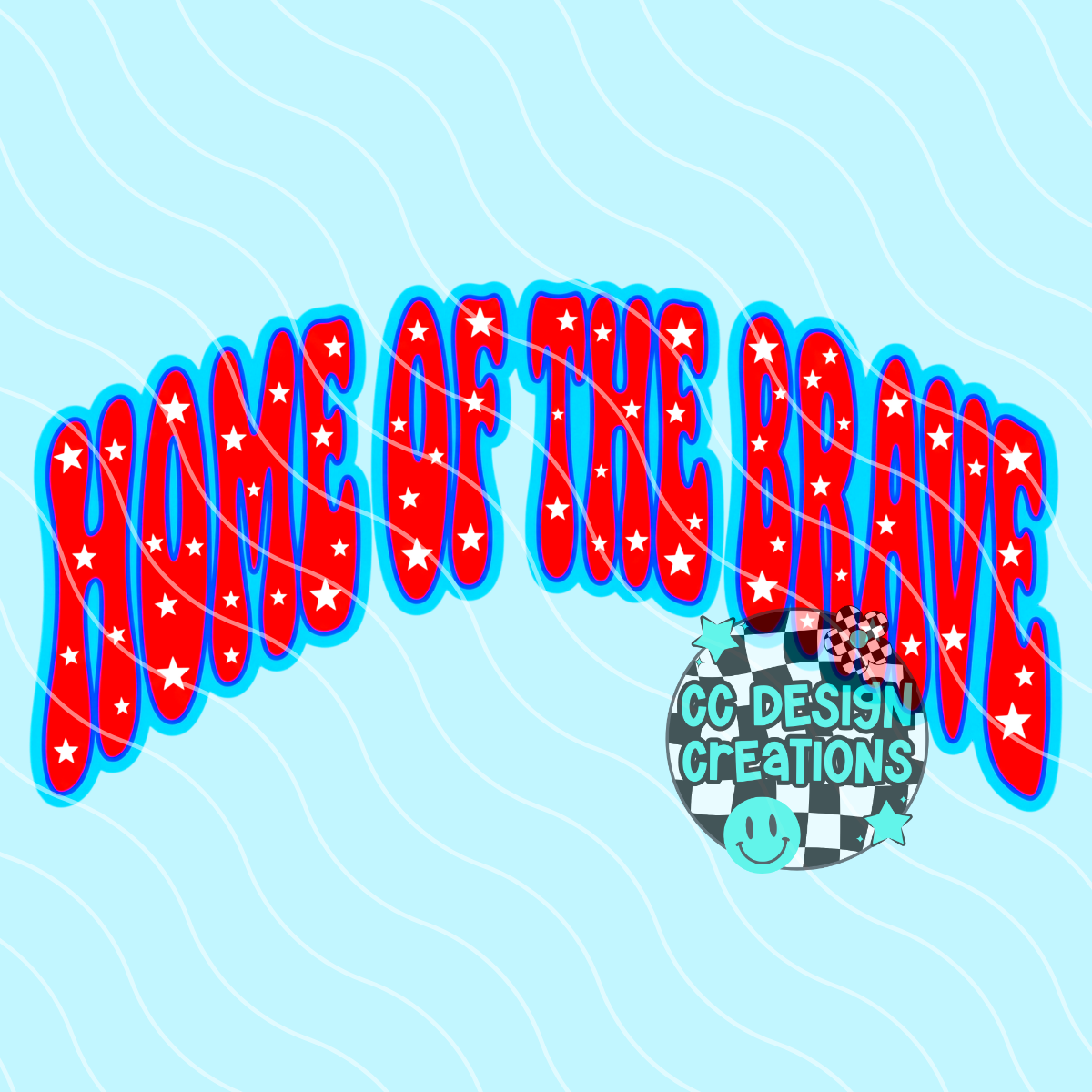 Home of The Brave FOJ PNG Digital Download