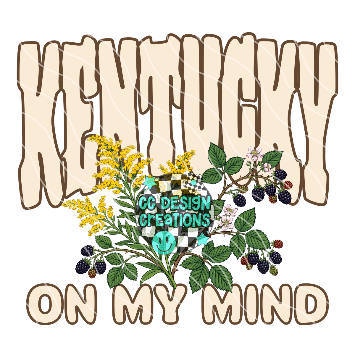 Kentucky On My Mind PNG Digital Download