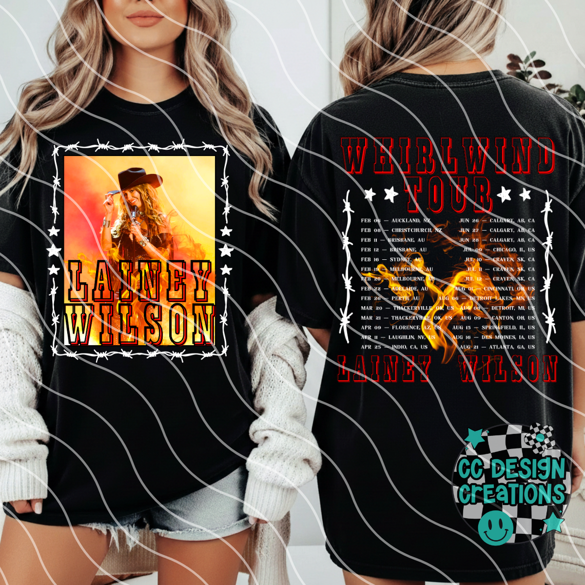 Lainey Tour 2026 PNG Digital Download