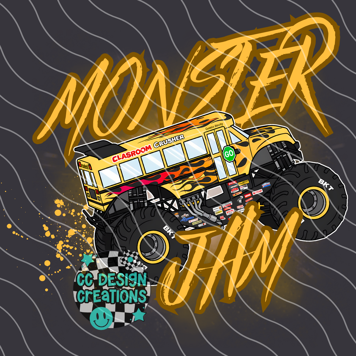 MJ Classroom Crusher PNG Digital Download