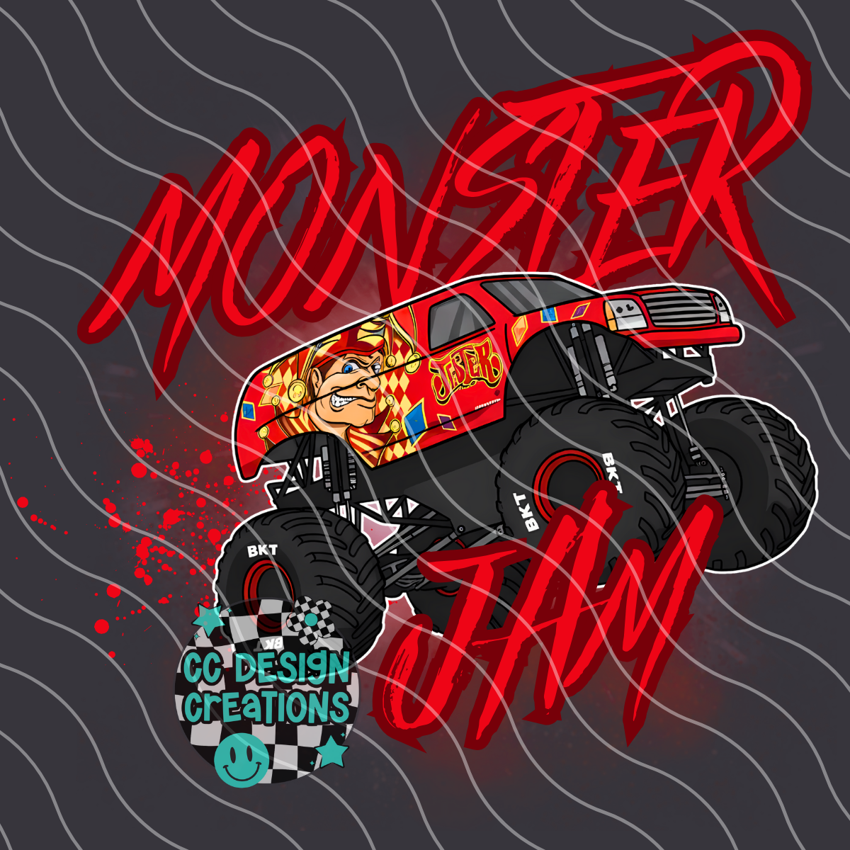 MJ Jester PNG Digital Download