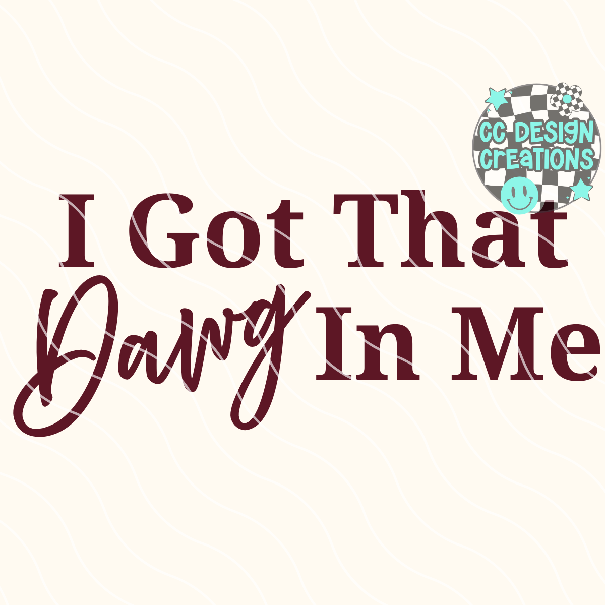 I Got That Dawg In Me MS Bulldogs PNG Digital Download