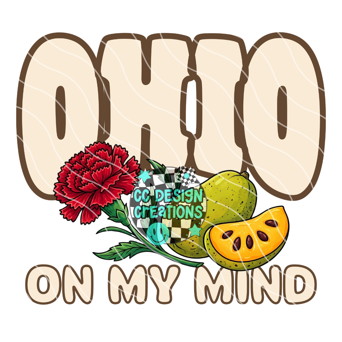 Ohio On My Mind PNG Digital Download