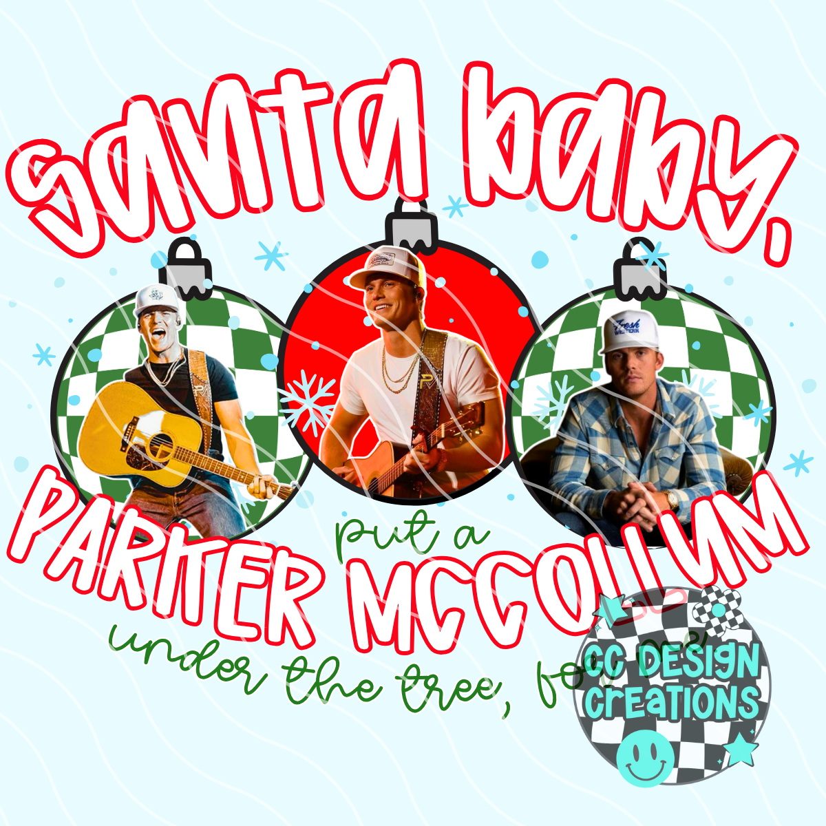 Santa Baby Parker PNG Digital Download