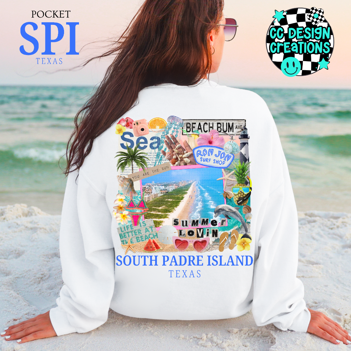 Summer Lovin South Padre Island PNG Digital Download