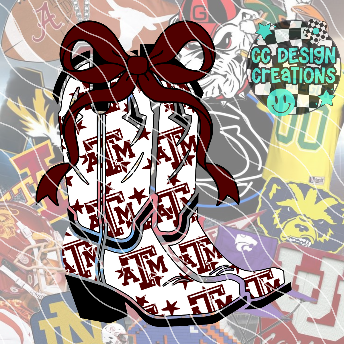 Aggies Cowgirl PNG Digital Download