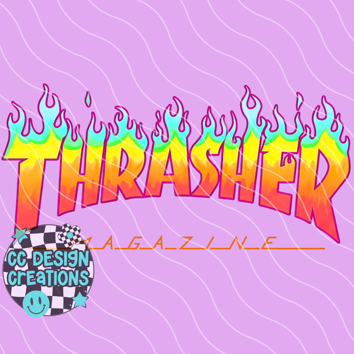 Thrasher PNG Digital Download