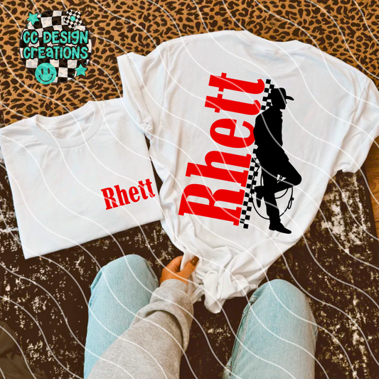 Reds Rhett PNG Digital Download