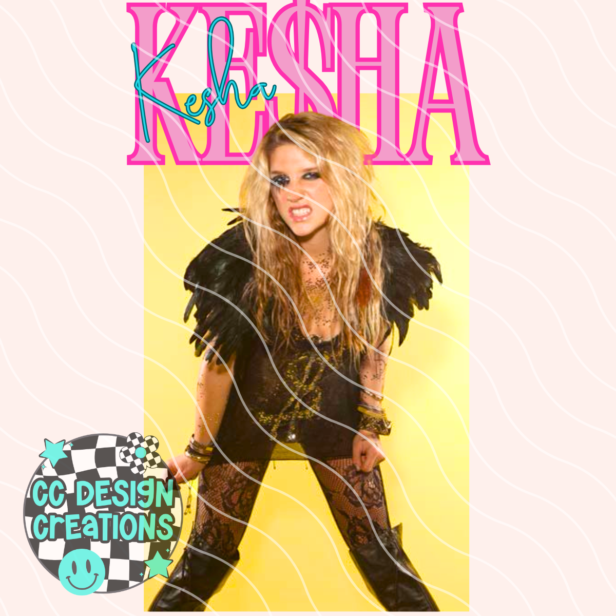 Kesha Y2TAKEMEBACK 2000s Baddies PNG Digital Download