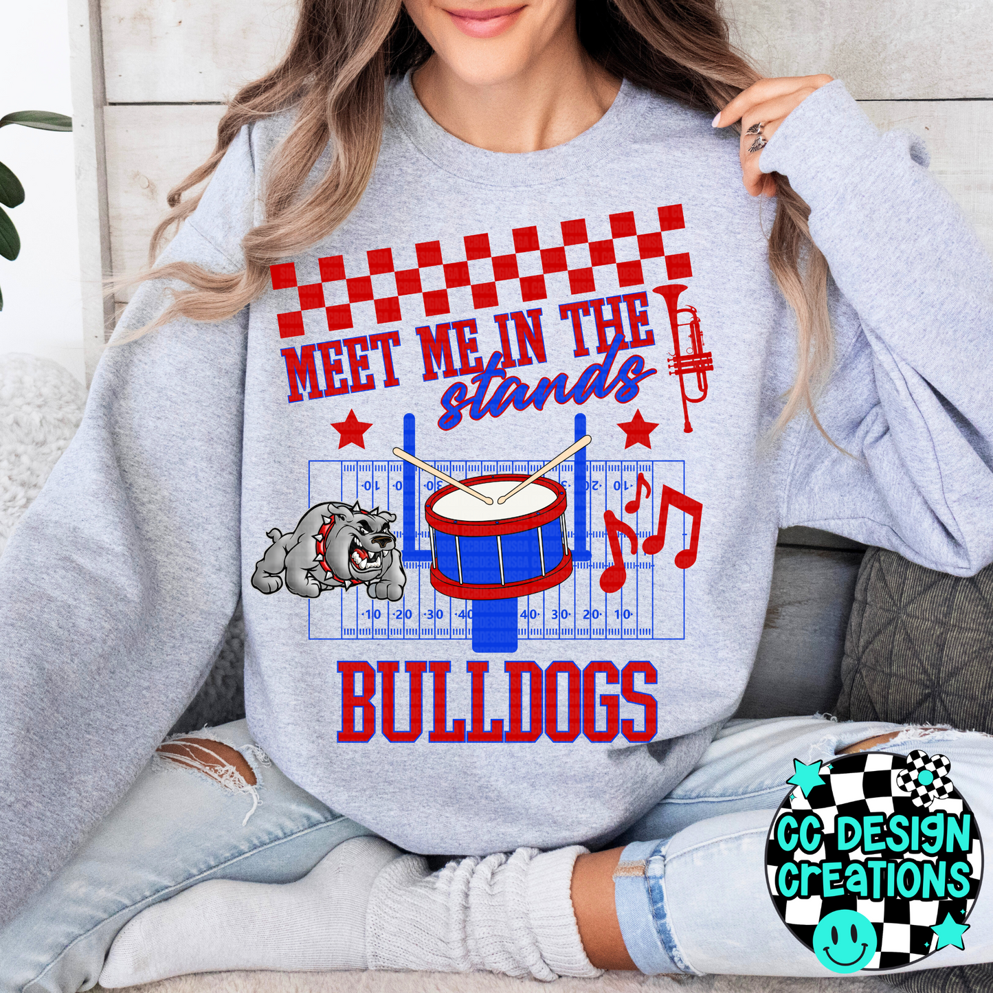 CUSTOM Meet Me In The Stands Band School Spirit PNG Digital Download