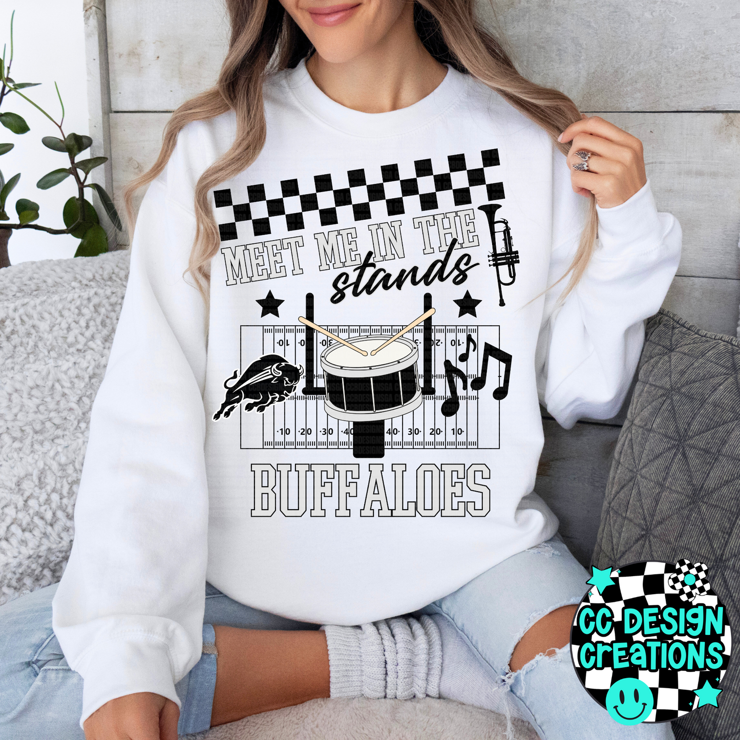 CUSTOM Meet Me In The Stands Band School Spirit PNG Digital Download