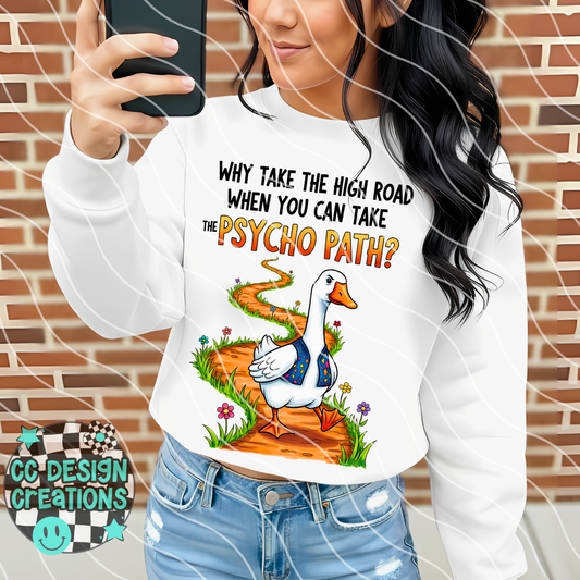 Psycho Path PNG Digital Download