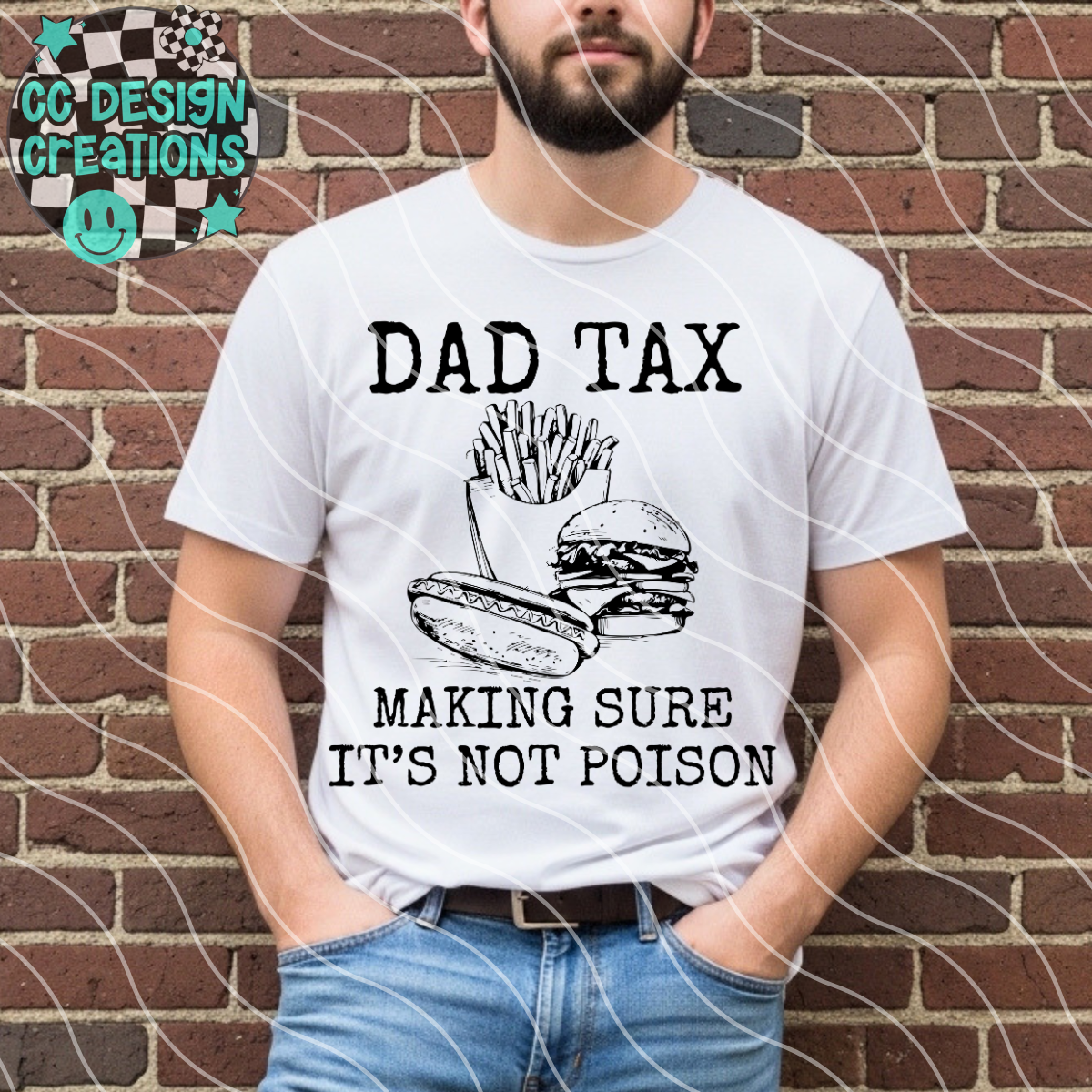 DAD TAX PNG DIGITAL DOWNLOAD